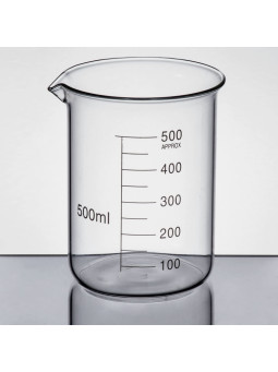 BEAKER WITH SPOUT GRADUATED